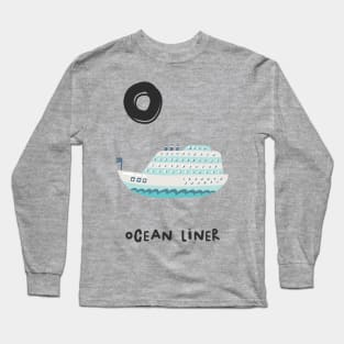 O is Ocean Liner Long Sleeve T-Shirt